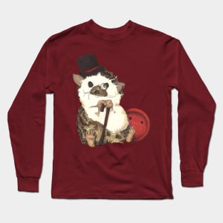 Mr. Darcy, Gentleman Hedgehog Long Sleeve T-Shirt